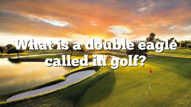 What is a double eagle called in golf?