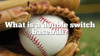 What is a double switch baseball?