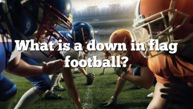 What is a down in flag football?