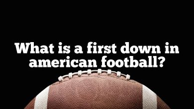 What is a first down in american football?