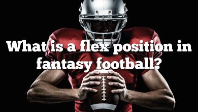 What is a flex position in fantasy football?
