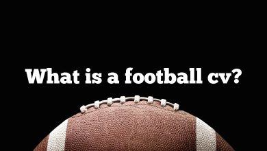 What is a football cv?