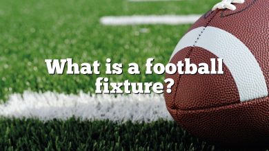 What is a football fixture?