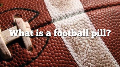 What is a football pill?