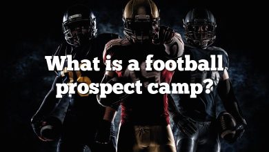 What is a football prospect camp?