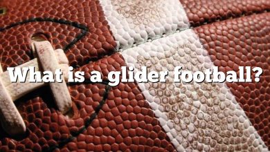 What is a glider football?