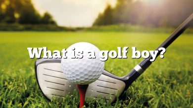 What is a golf boy?