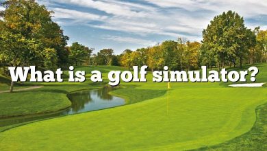 What is a golf simulator?