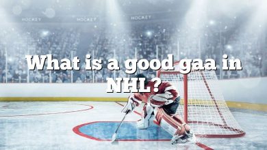 What is a good gaa in NHL?