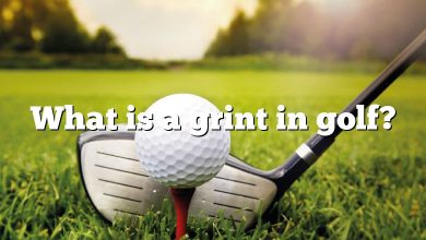 What is a grint in golf?