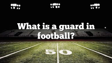 What is a guard in football?
