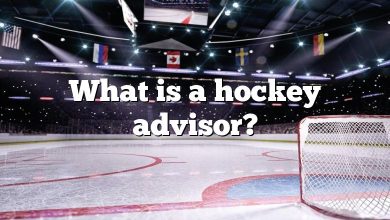 What is a hockey advisor?