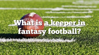 What is a keeper in fantasy football?