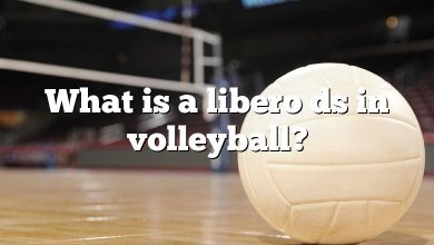 What is a libero ds in volleyball?