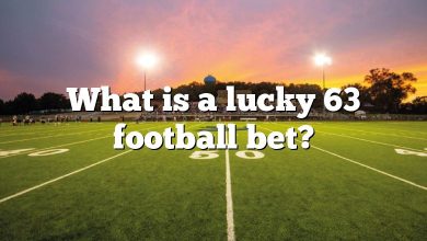 What is a lucky 63 football bet?