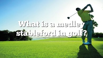 What is a medley stableford in golf?