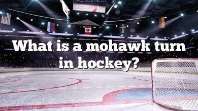 What is a mohawk turn in hockey?