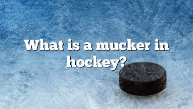 What is a mucker in hockey?