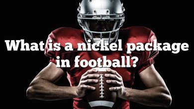 What is a nickel package in football?