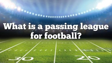 What is a passing league for football?