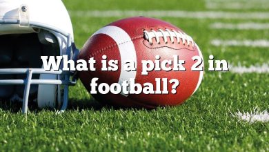 What is a pick 2 in football?