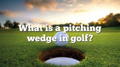 What is a pitching wedge in golf?