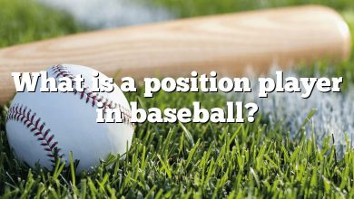 What is a position player in baseball?