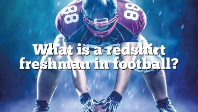 What is a redshirt freshman in football?