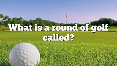 What is a round of golf called?