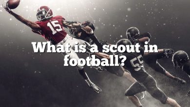 What is a scout in football?