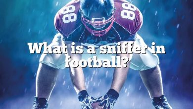 What is a sniffer in football?