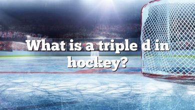 What is a triple d in hockey?
