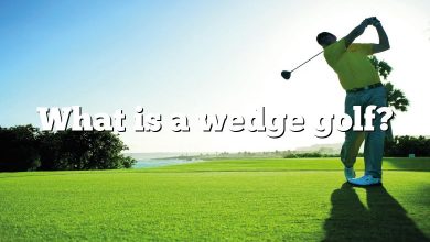 What is a wedge golf?