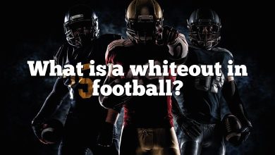 What is a whiteout in football?