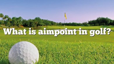 What is aimpoint in golf?