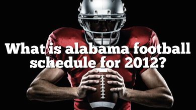What is alabama football schedule for 2012?