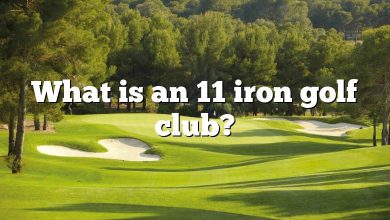 What is an 11 iron golf club?