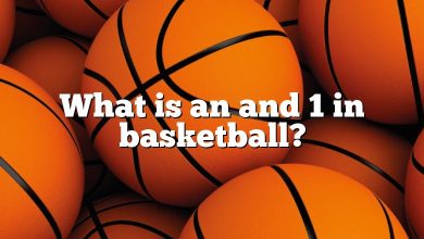 What is an and 1 in basketball?