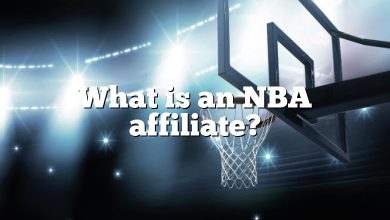 What is an NBA affiliate?