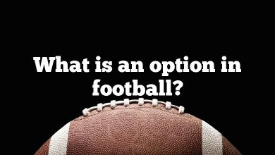 What is an option in football?