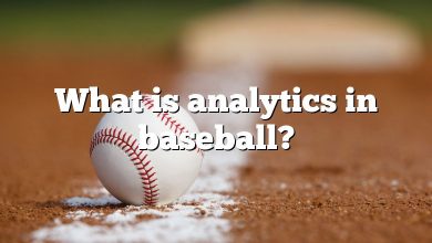 What is analytics in baseball?