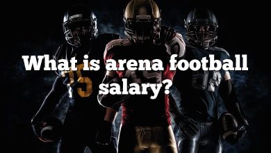 What is arena football salary?