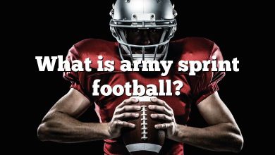 What is army sprint football?