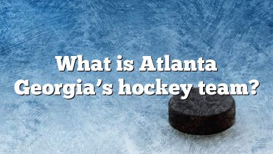 What is Atlanta Georgia’s hockey team?