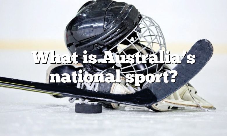 What is Australia’s national sport?
