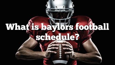 What is baylors football schedule?