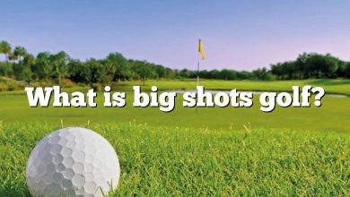 What is big shots golf?