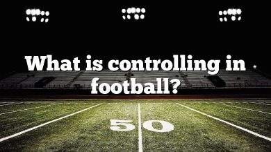 What is controlling in football?