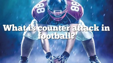 What is counter attack in football?