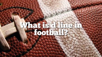 What is d line in football?